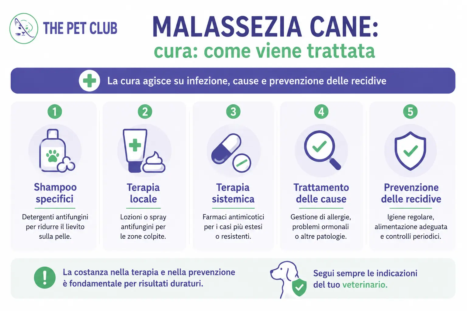 come curare malassezia cane